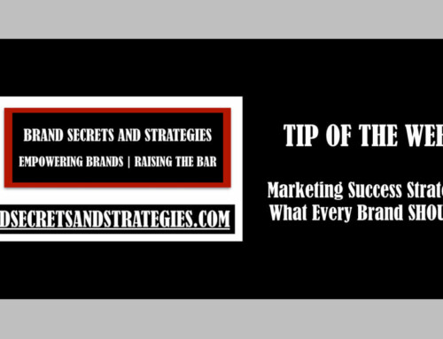 Marketing Success Strategies – What Every Brand SHOULD Do