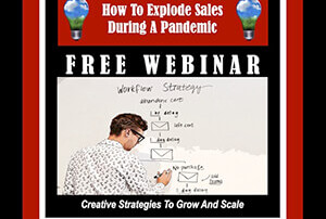 Free webinar on increasing sales strategies.