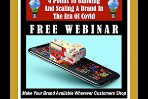Webinar on building and scaling a brand.