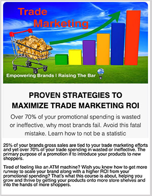 Proven Strategies To Maximize Your Trade Marketing ROI ($297 Value)