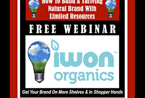 Free webinar on building a natural brand.