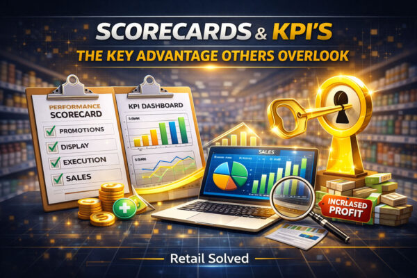 Scorecard showing sales data and goals.