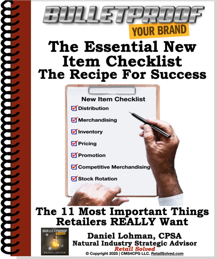 The Essential New Item Checklist - The Recipe For Success ($19 value – FREE)