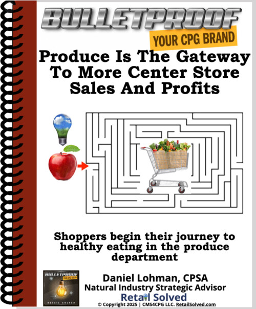 Cover of a retail guide on boosting produce sales through shopper engagement.