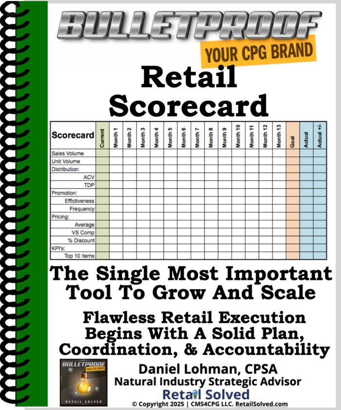 Retail Scorecard ($19 value – FREE)
