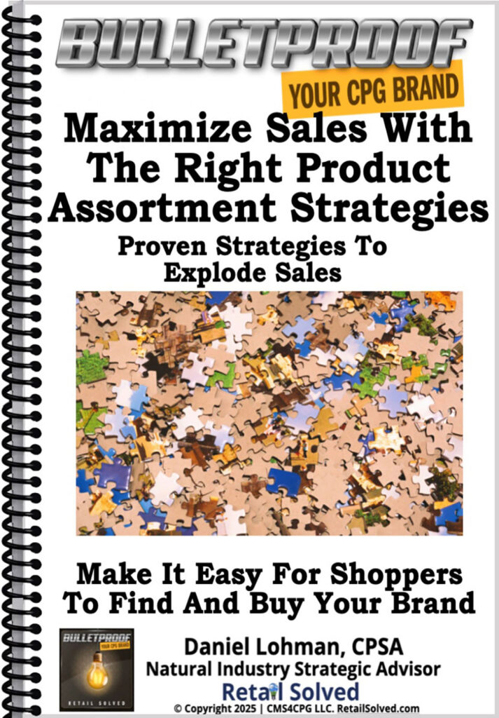 G6 Book cover titled 'Maximize Sales with the Right Product Assortment Strategies' by Daniel Lohman.