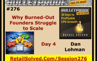 Podcast episode on scaling struggles for burned-out founders by Dan Lohman.